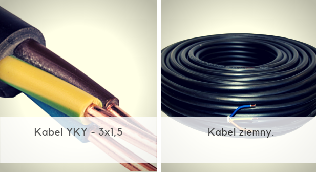 Kabel ziemny YKY 3x1,5